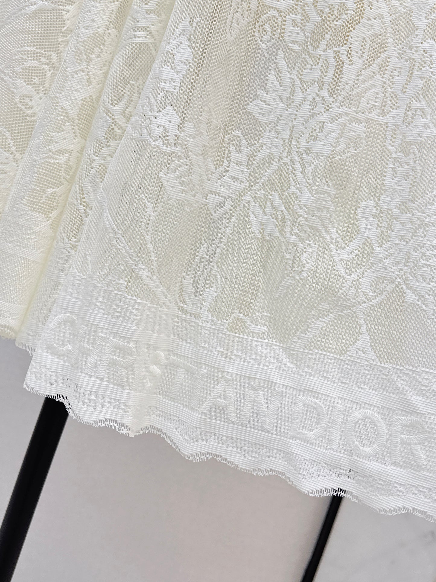 26ss Jacquard Lace Long Skirt