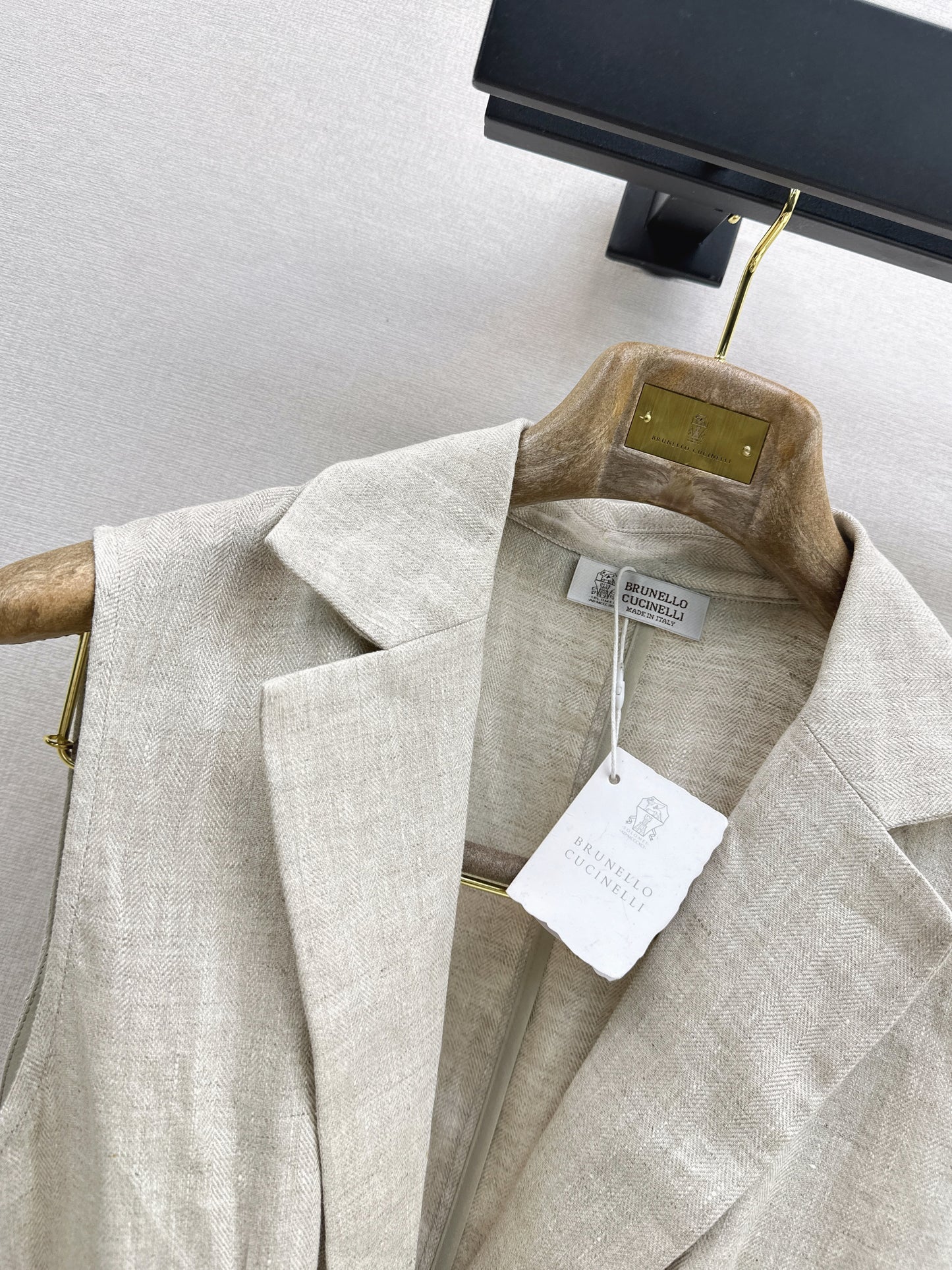 26ss Double-pocket lapel vest/trousers