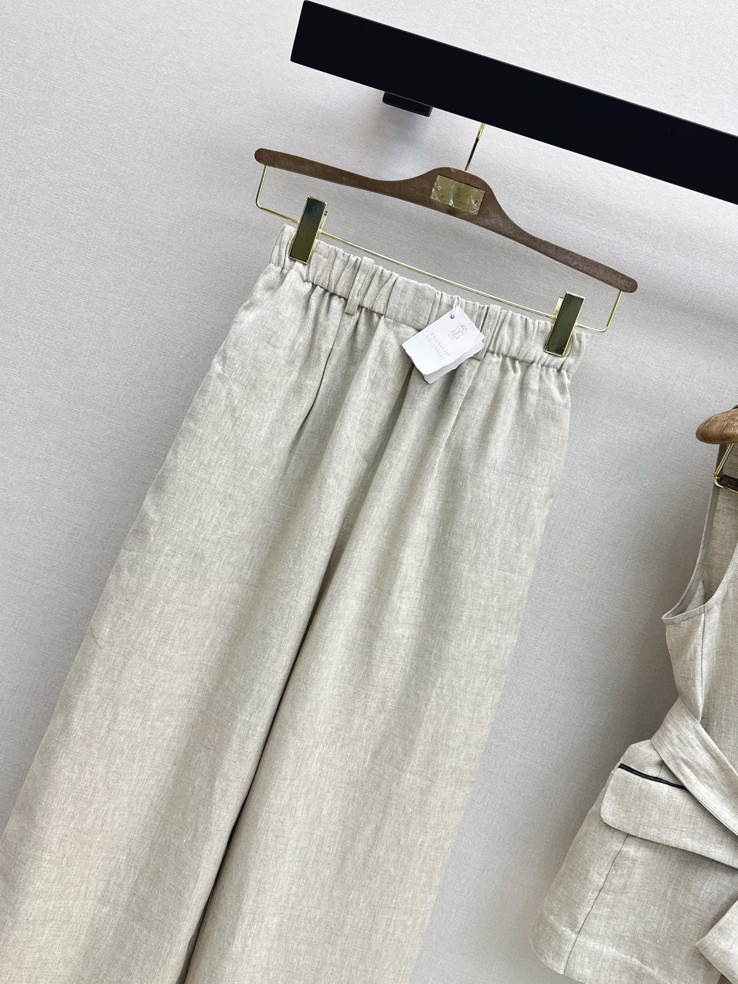 26ss Double-pocket lapel vest/trousers