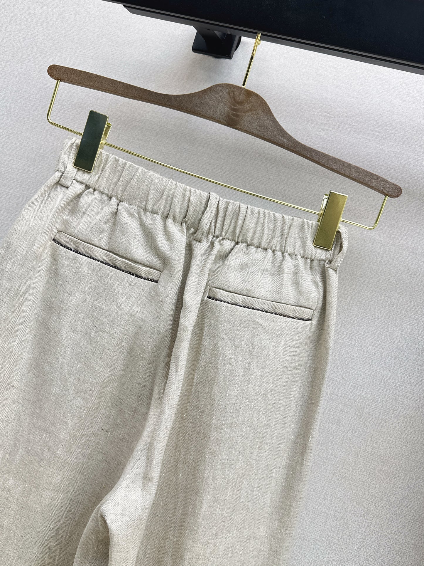 26ss Double-pocket lapel vest/trousers