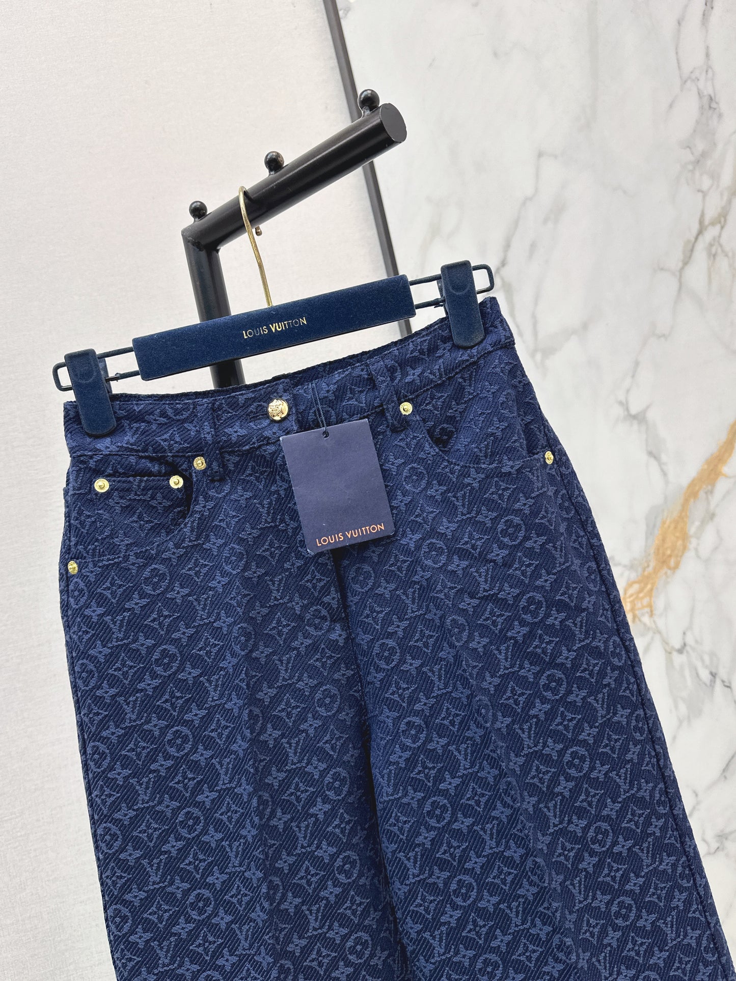 26ss Jacquard Straight Leg Pants