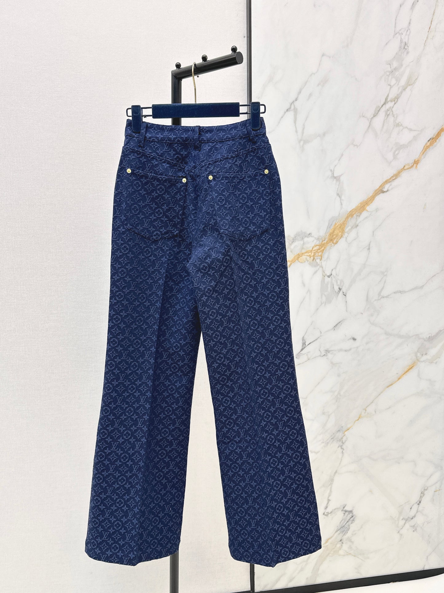 26ss Jacquard Straight Leg Pants