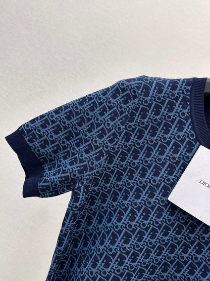 26ss Knitted Waist-Defining Dress