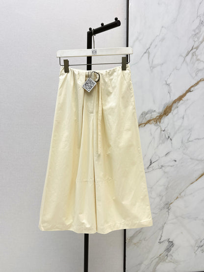 26ss Pleated Waist-cinching Casual Pants