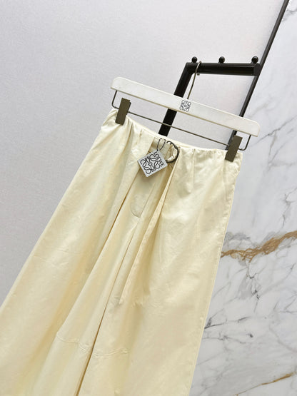 26ss Pleated Waist-cinching Casual Pants