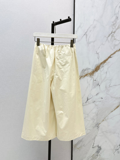 26ss Pleated Waist-cinching Casual Pants