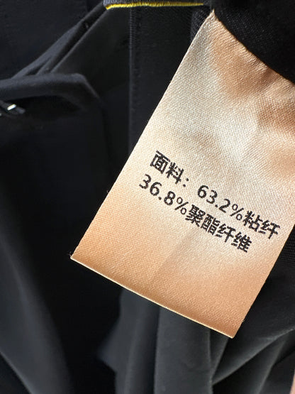26ss Stand-up collar long dress