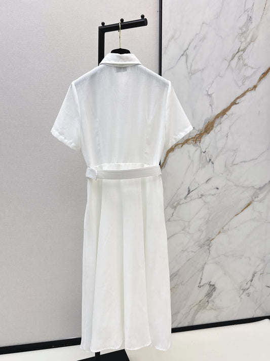 26ss Pocket Beaded Embellished Dress