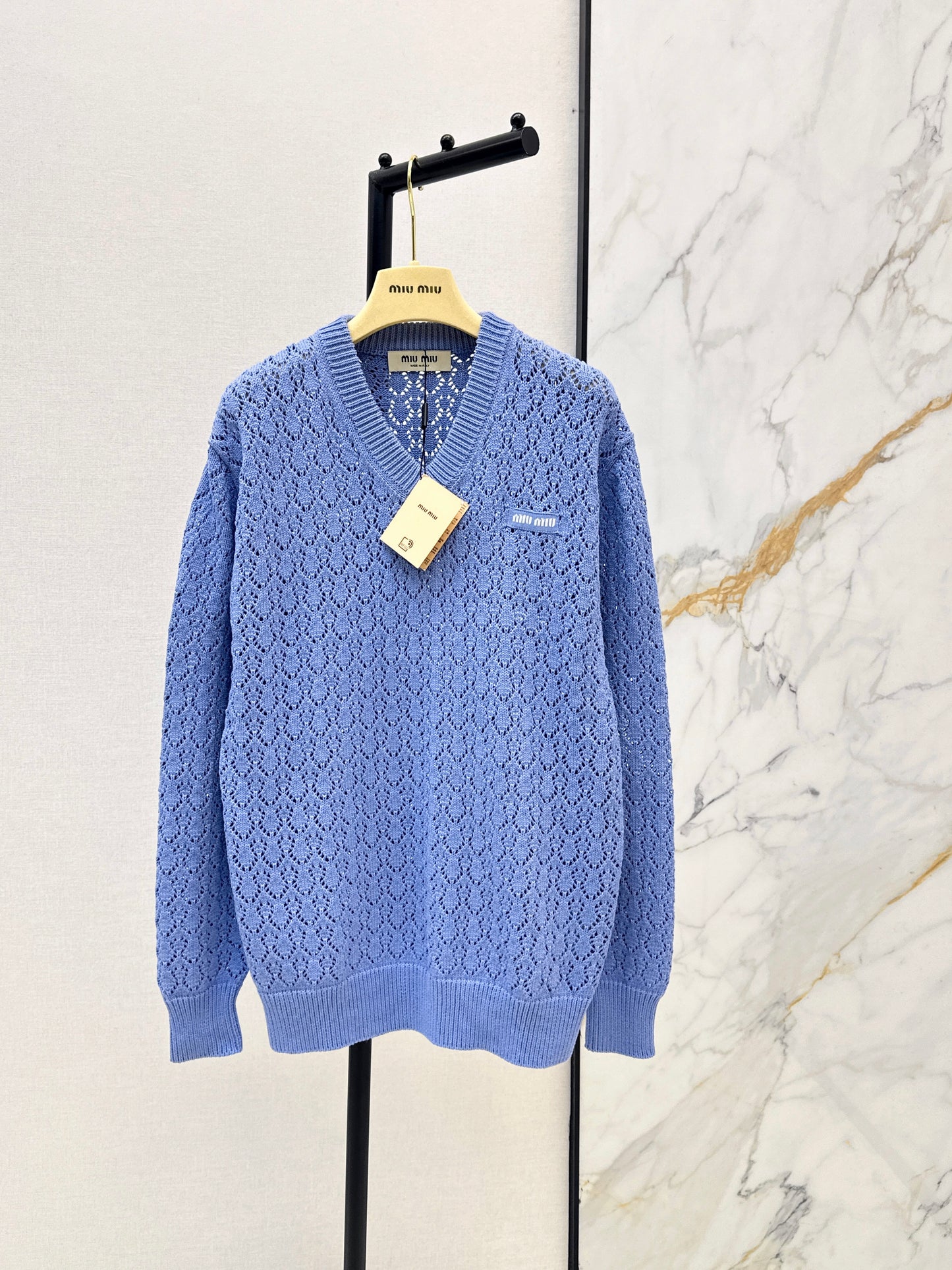 26ss Loose-fit V-neck Sweater