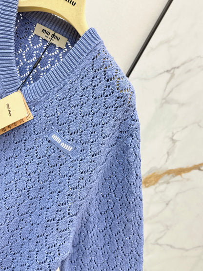 26ss Loose-fit V-neck Sweater