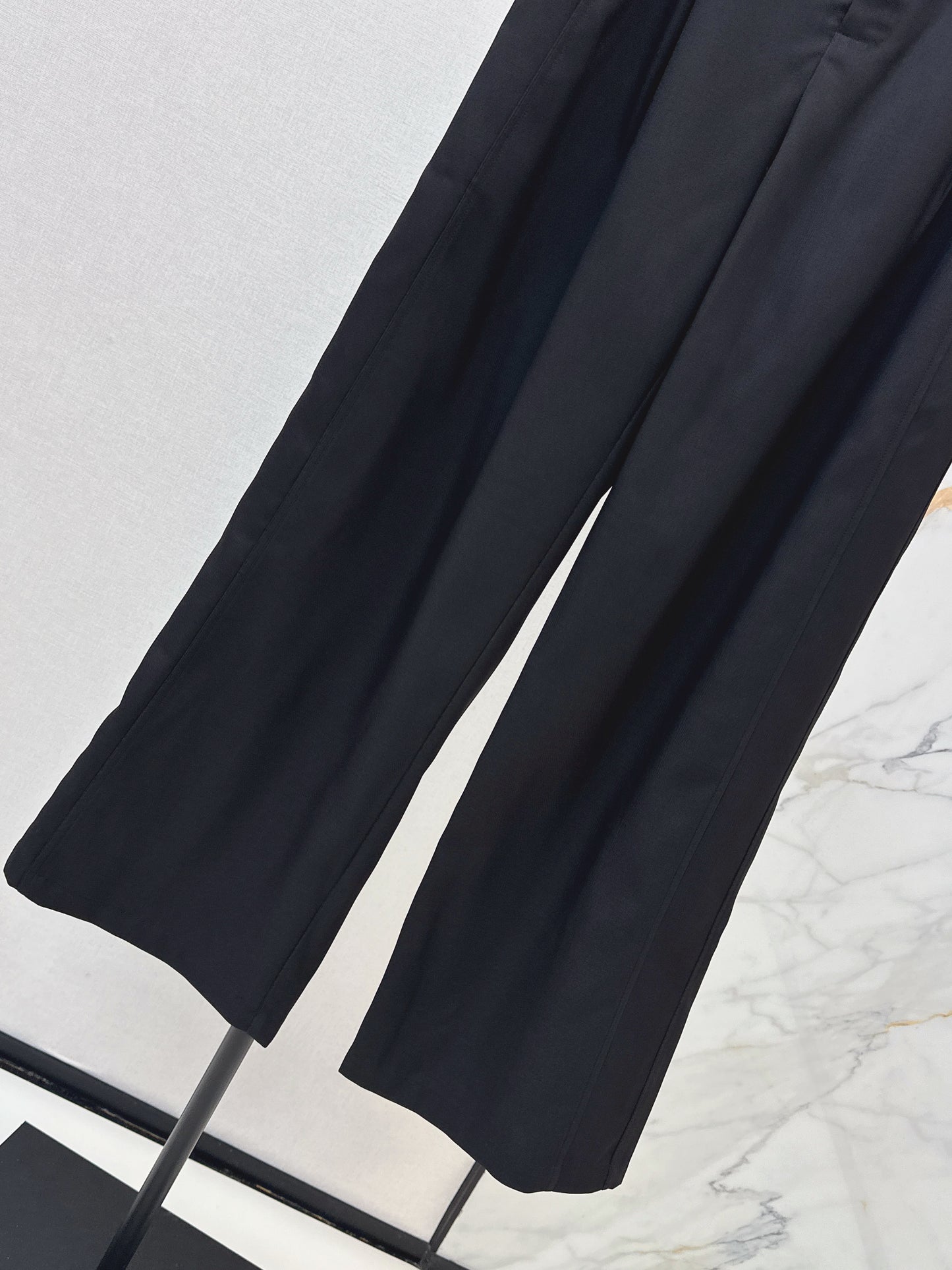 26ss Embroidered Straight-Leg Pants