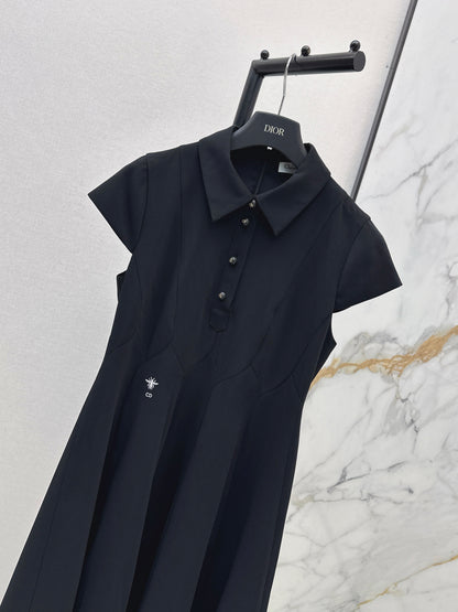 26ss Spliced Lace Dress