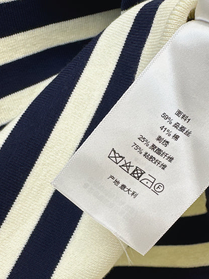 26ss Navy-style striped vest