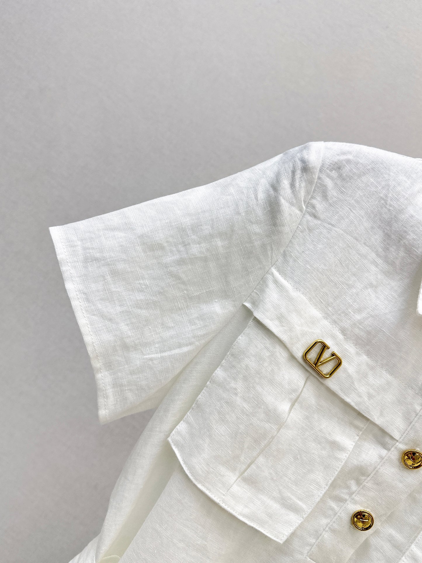 26ss Metal-embellished dress