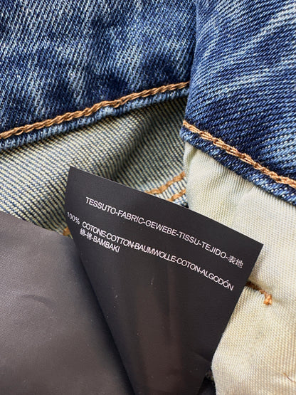 26ss Slim-Fit Nine-Point Jeans