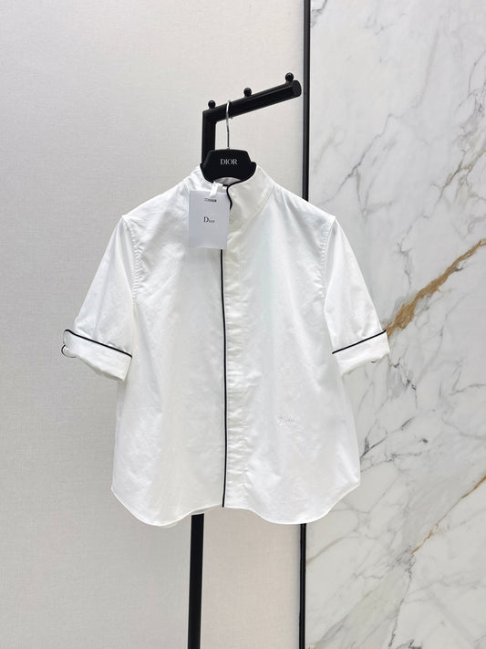 26ss Color-Block Piped Shirt