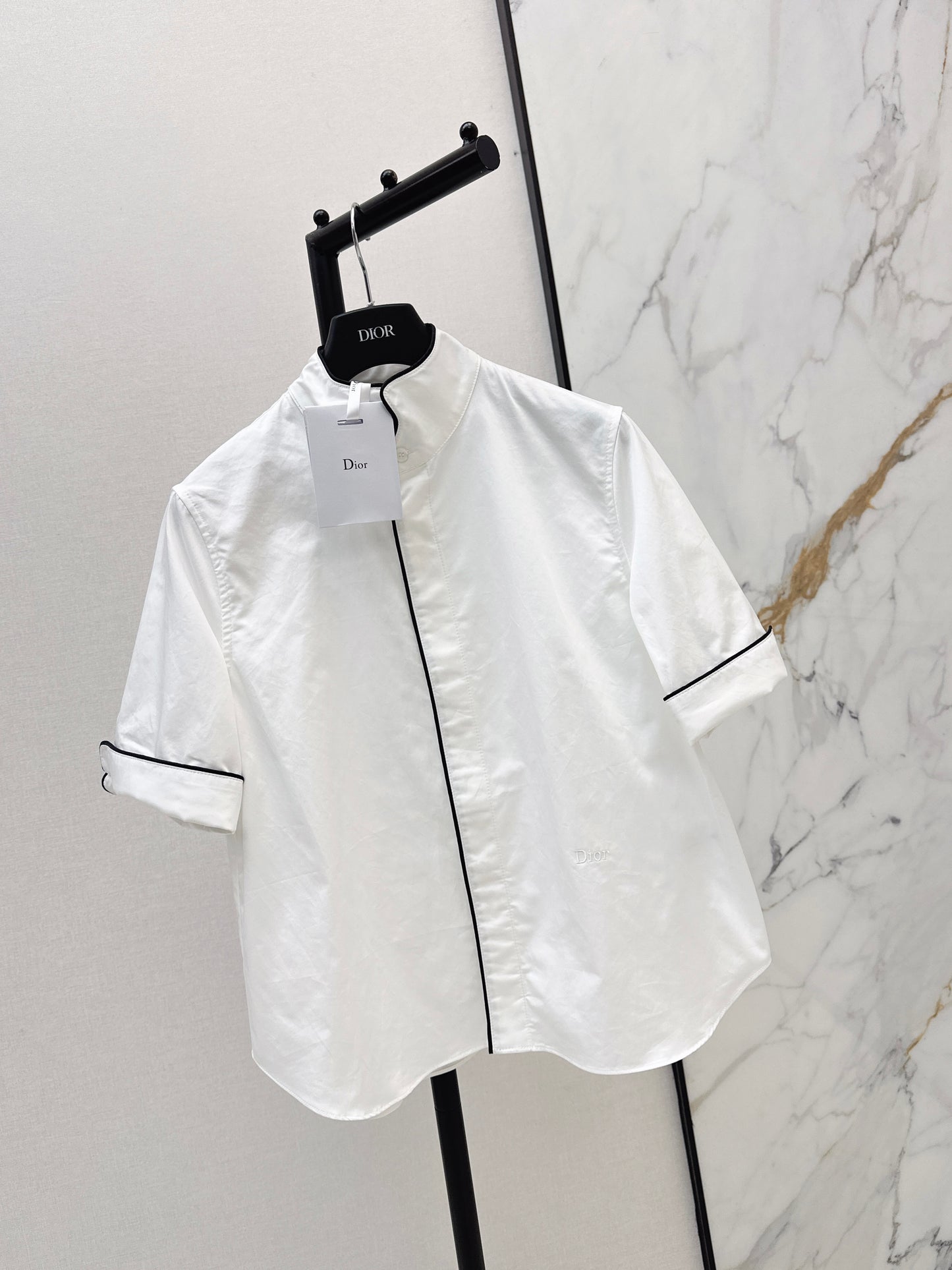 26ss Color-Block Piped Shirt