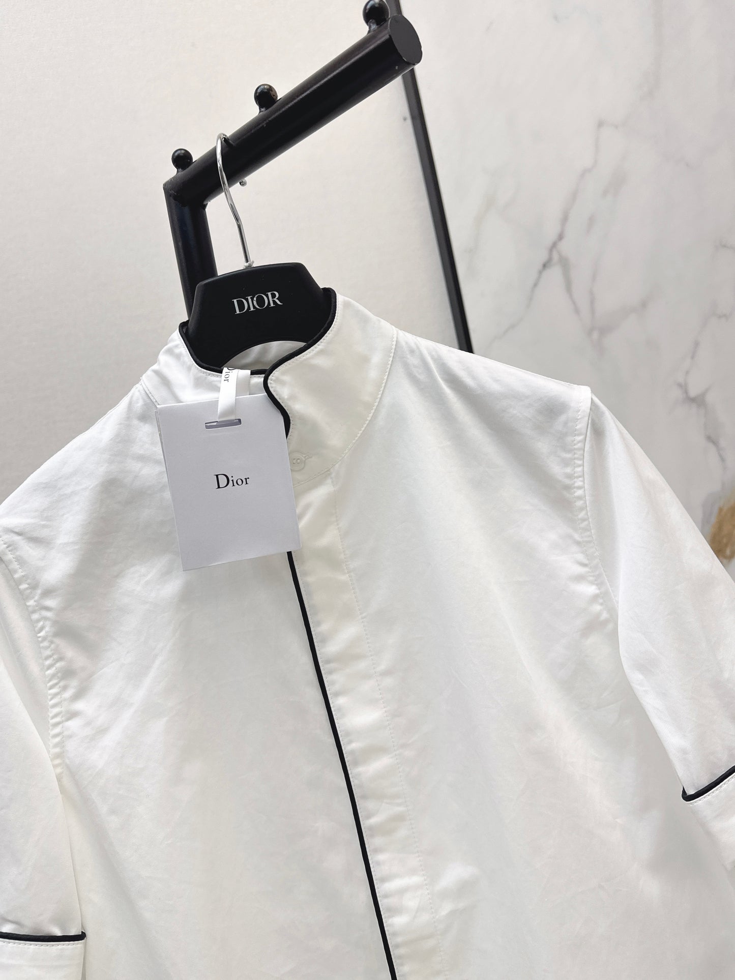 26ss Color-Block Piped Shirt