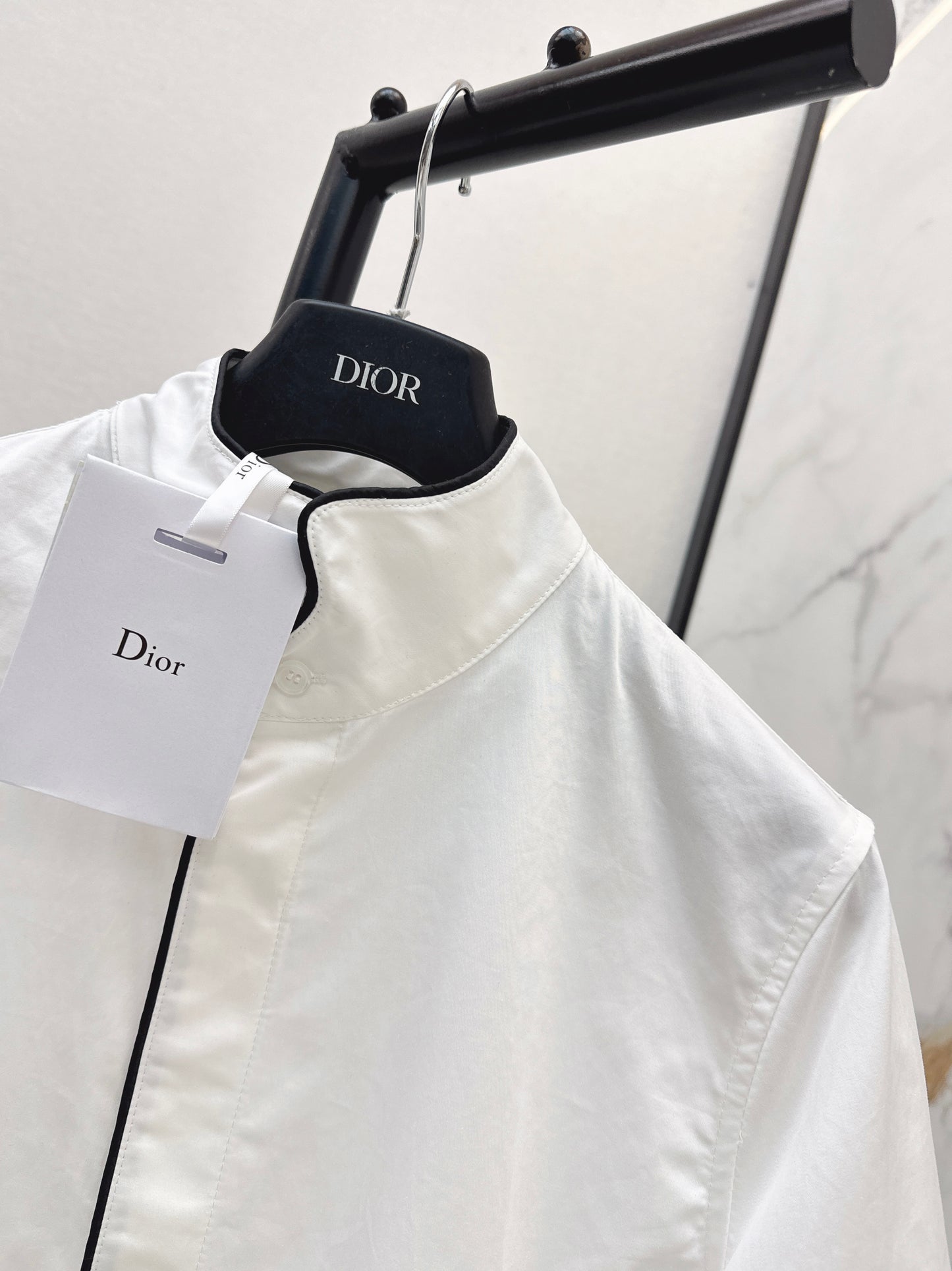 26ss Color-Block Piped Shirt