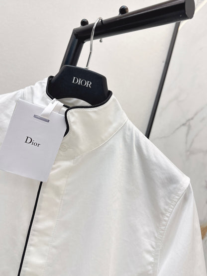 26ss Color-Block Piped Shirt