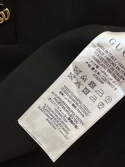 26ss Hardware Decorative Lapel Dress