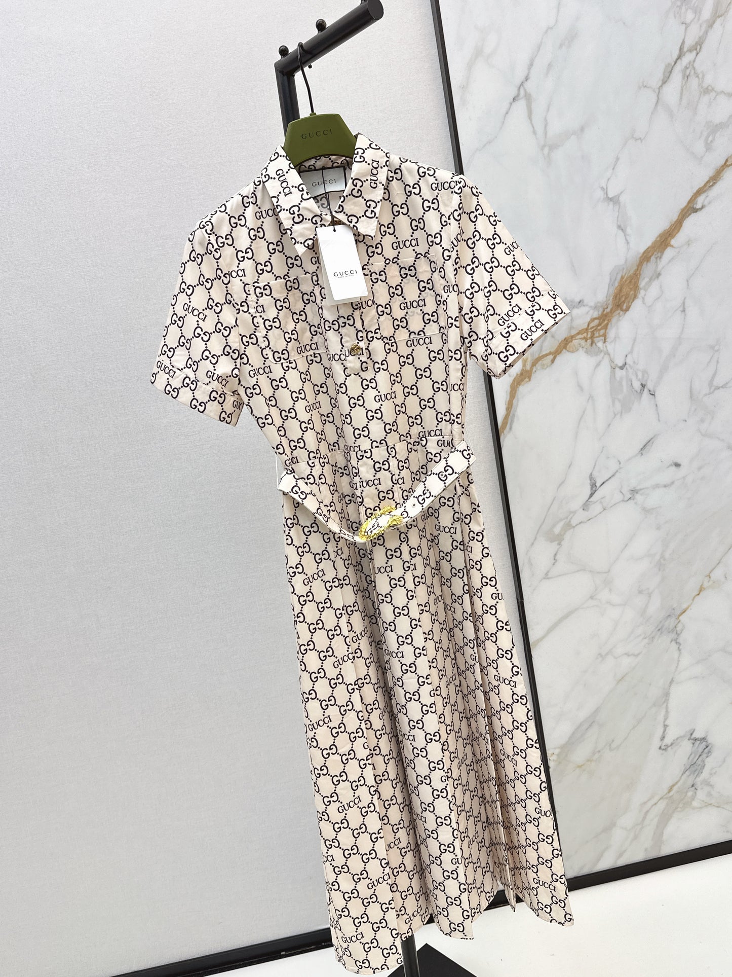26ss Printed Long Dress