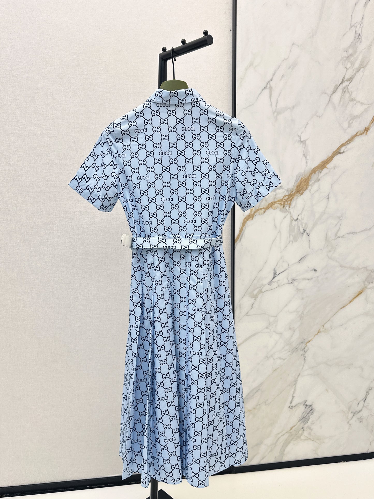 26ss Printed Long Dress