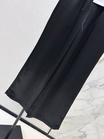 26ss Hardware Decoration Straight-Leg Pants
