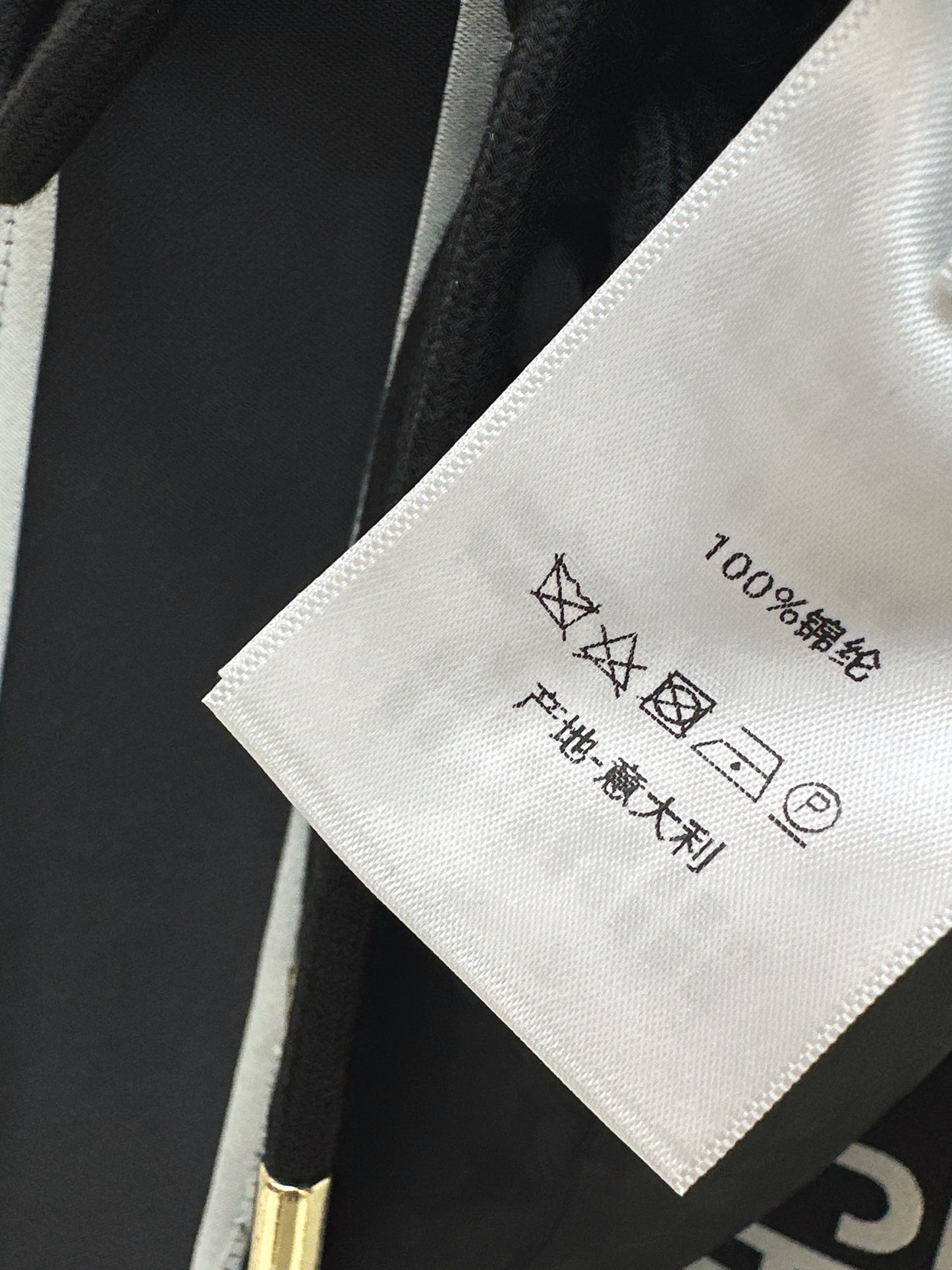 26ss Jacquard elastic waist straight pants