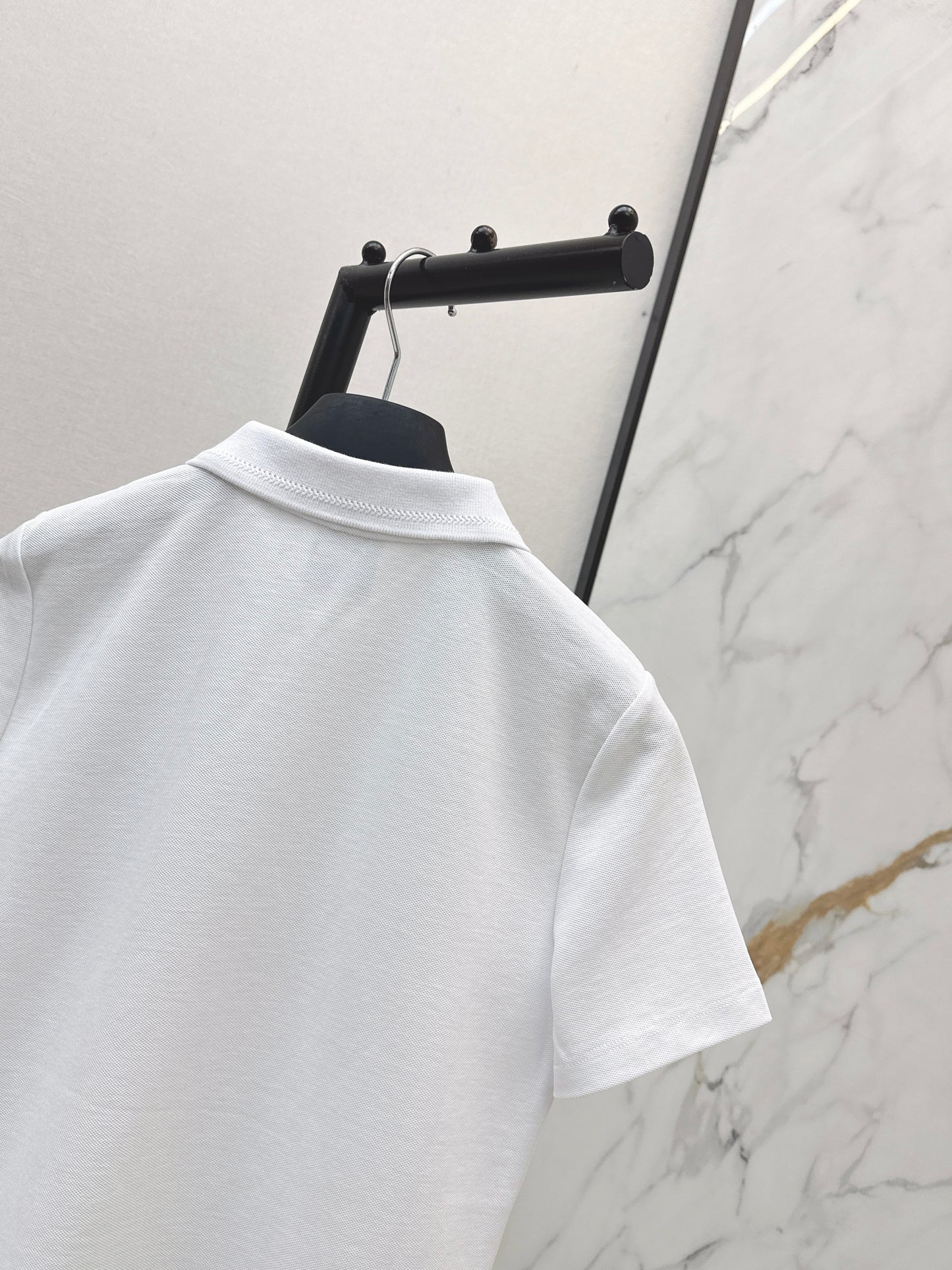 26ss Embroidered Collar Polo T-Shirt