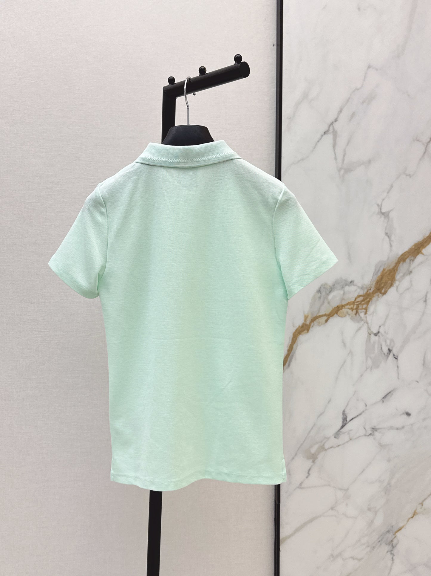 26ss Embroidered Collar Polo T-Shirt