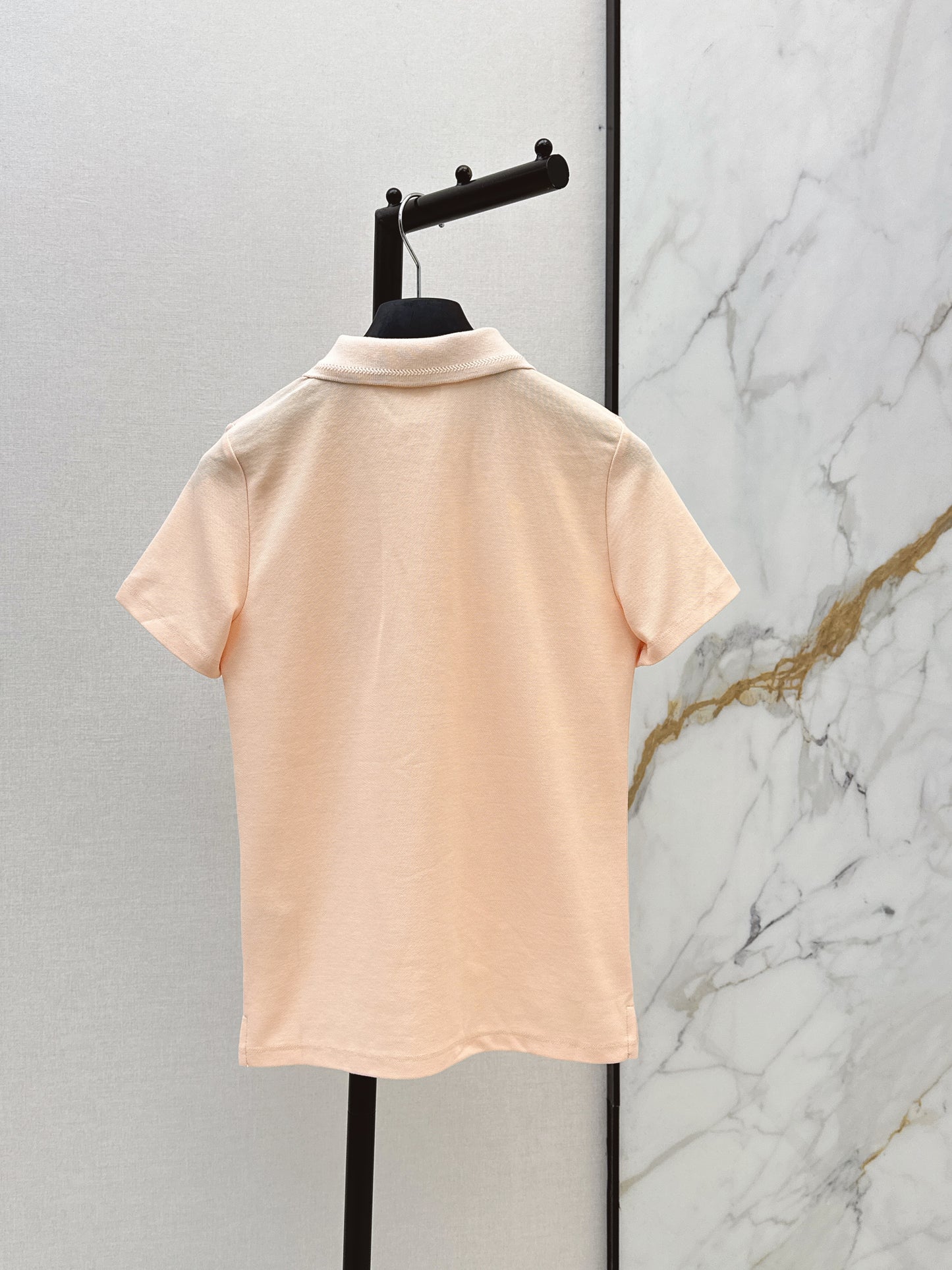 26ss Embroidered Collar Polo T-Shirt