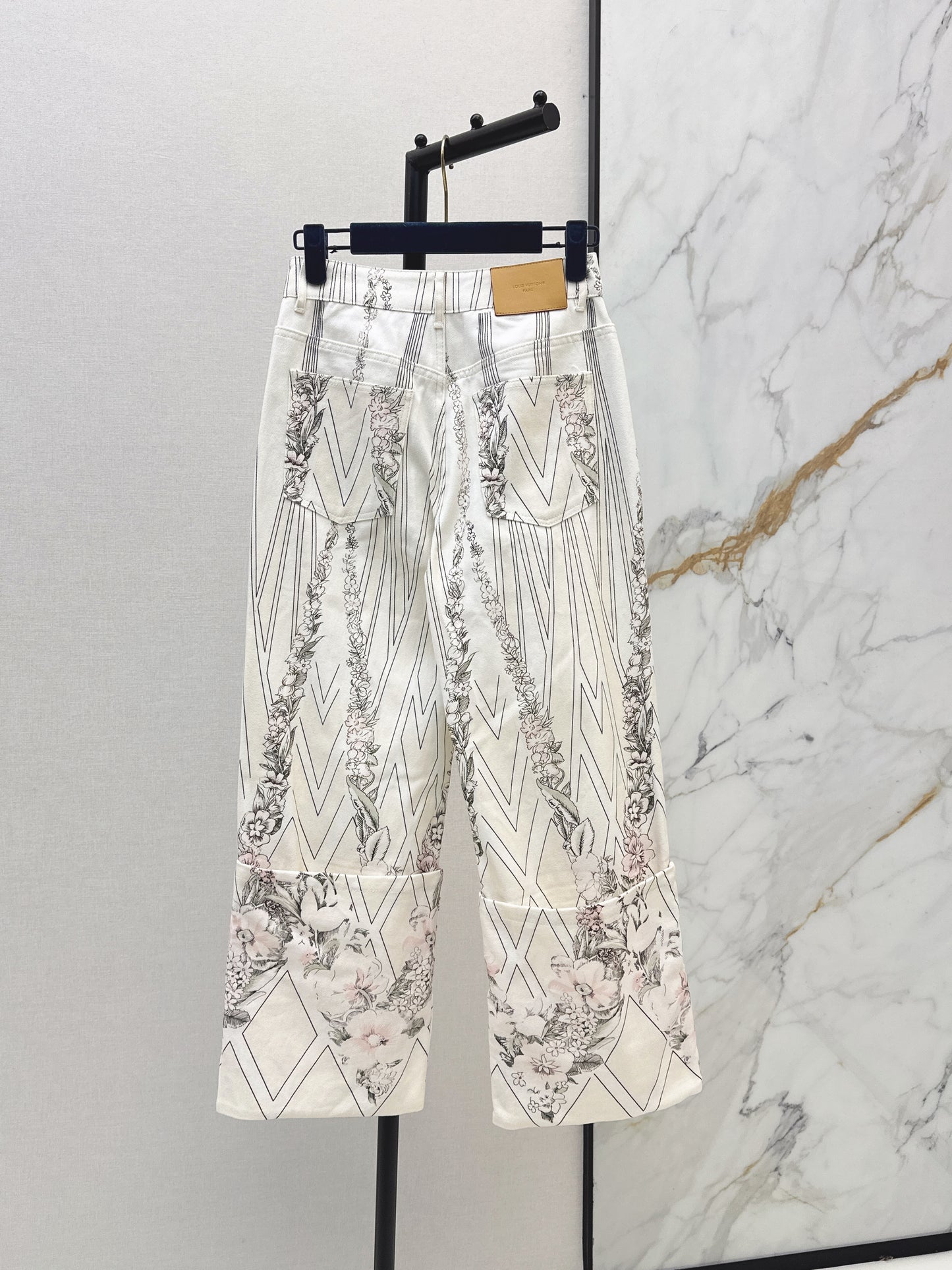 26ss Printed Denim Jacket/Jeans