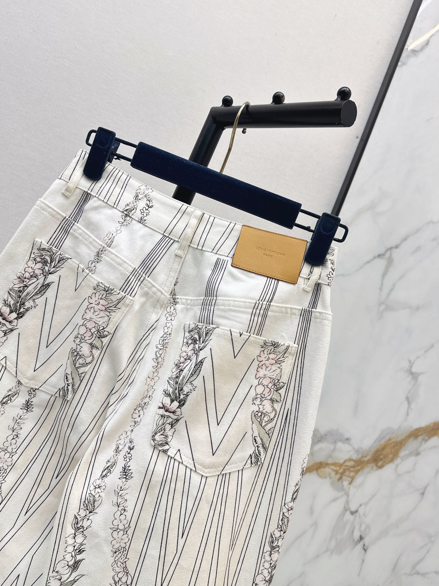 26ss Printed Denim Jacket/Jeans