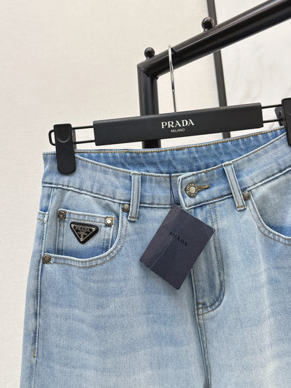 26ss Straight-leg jeans