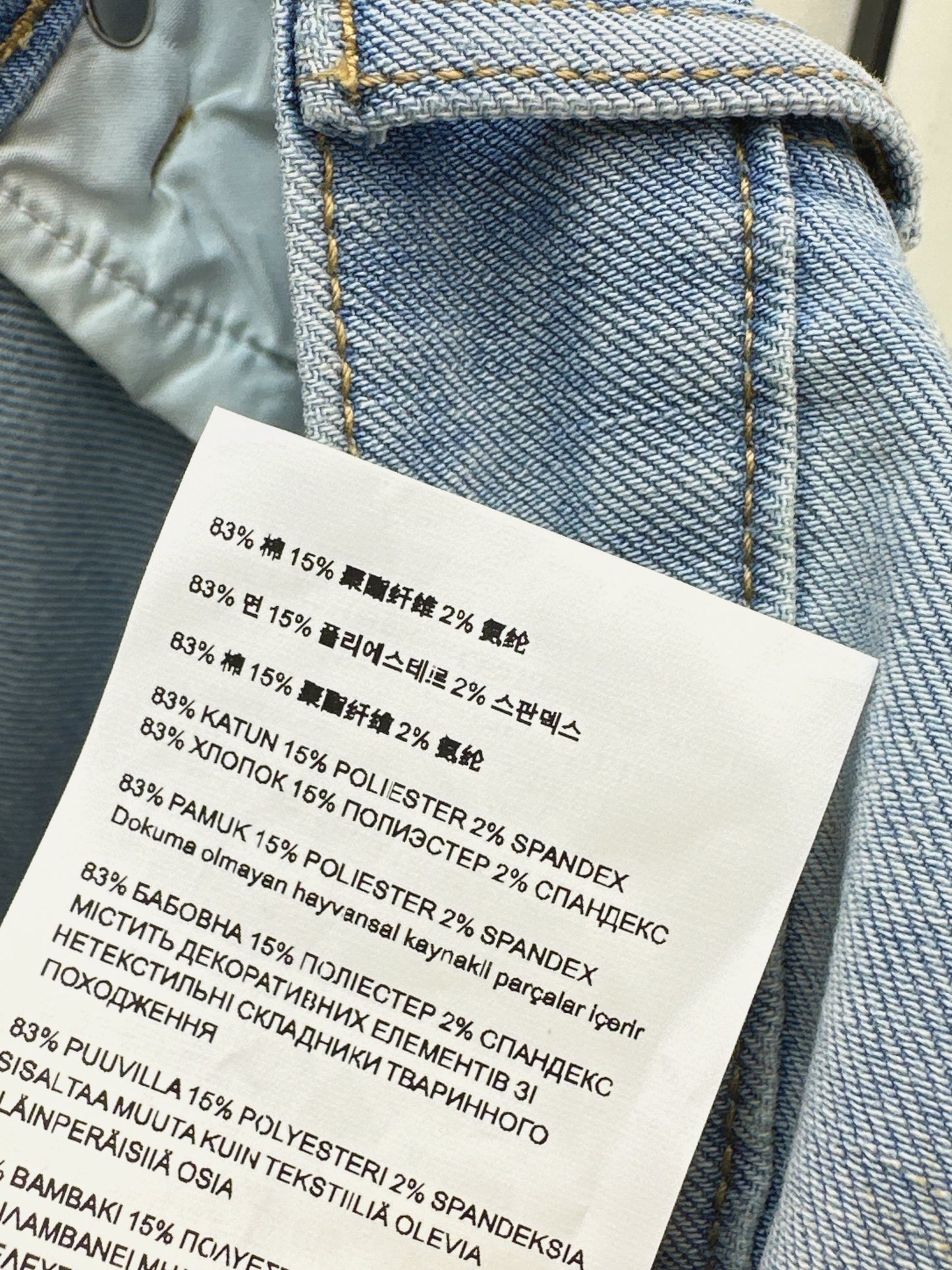 26ss Straight-leg jeans