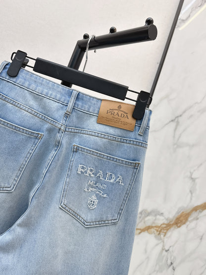 26ss Straight-leg jeans