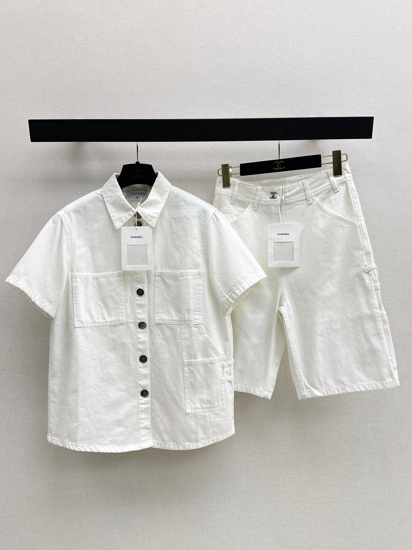26ss Denim Short-Sleeve Shirt