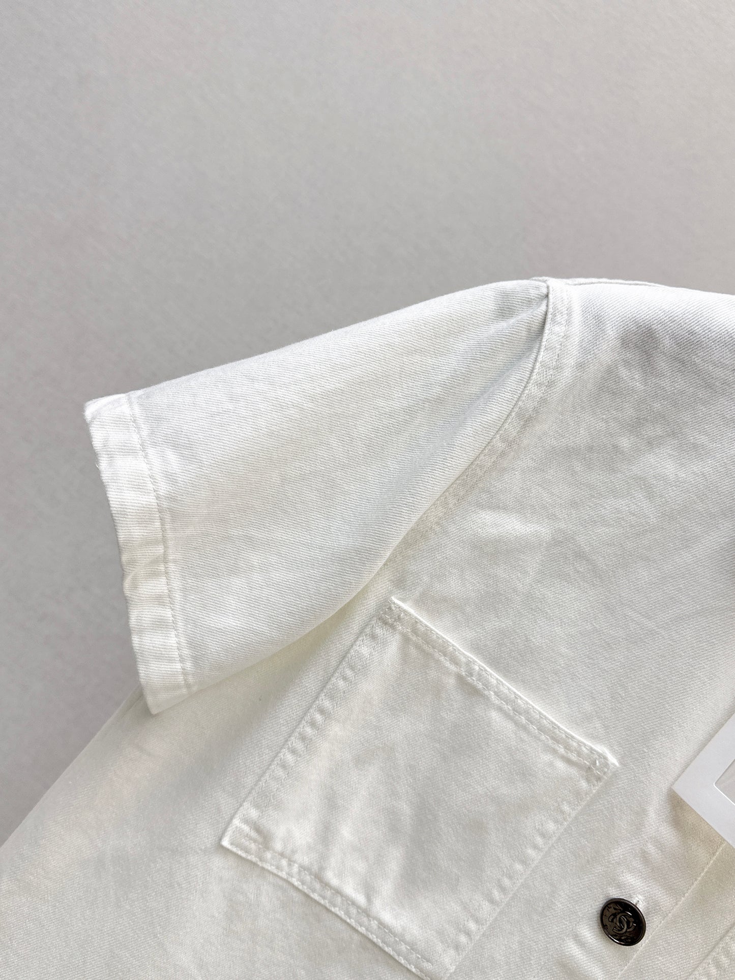 26ss Denim Short-Sleeve Shirt