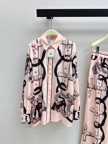 26ss Printed Shirt/Long Pants