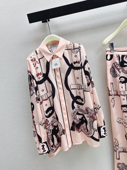 26ss Printed Shirt/Long Pants