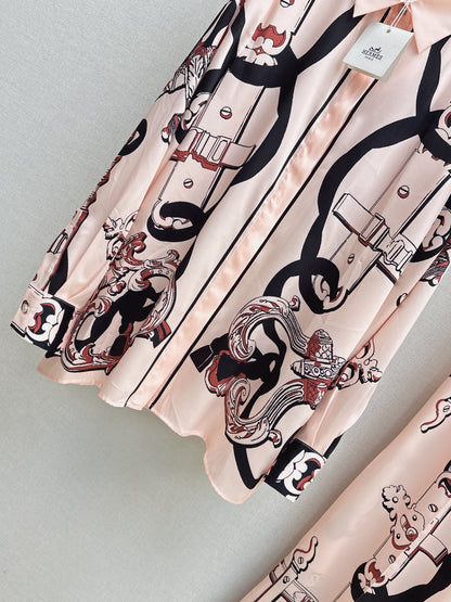 26ss Printed Shirt/Long Pants