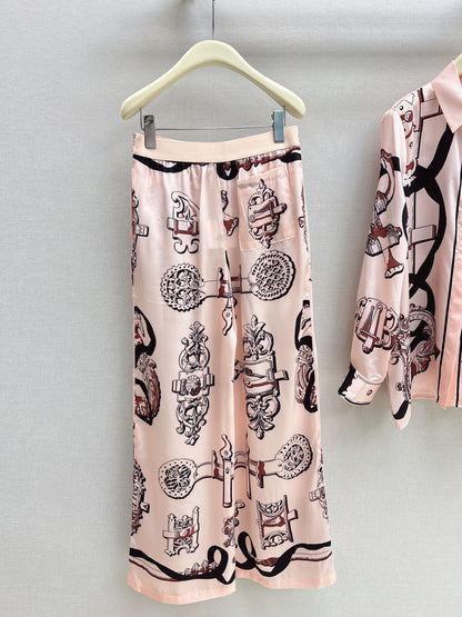 26ss Printed Shirt/Long Pants