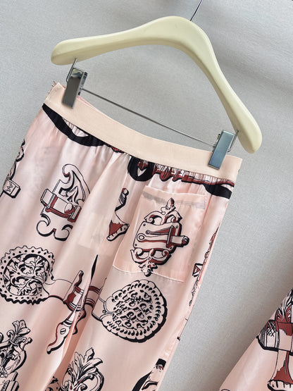 26ss Printed Shirt/Long Pants