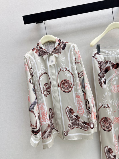 26ss Printed Shirt/Long Pants