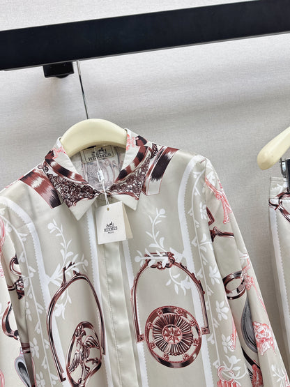 26ss Printed Shirt/Long Pants