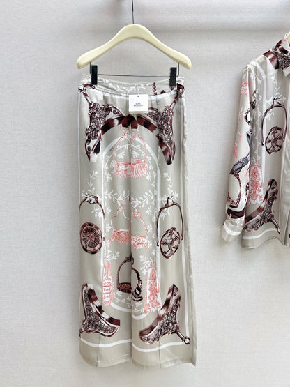 26ss Printed Shirt/Long Pants