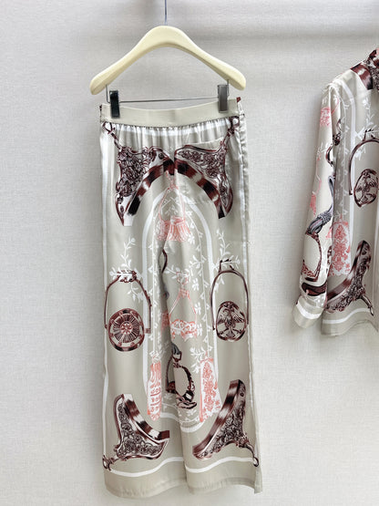 26ss Printed Shirt/Long Pants