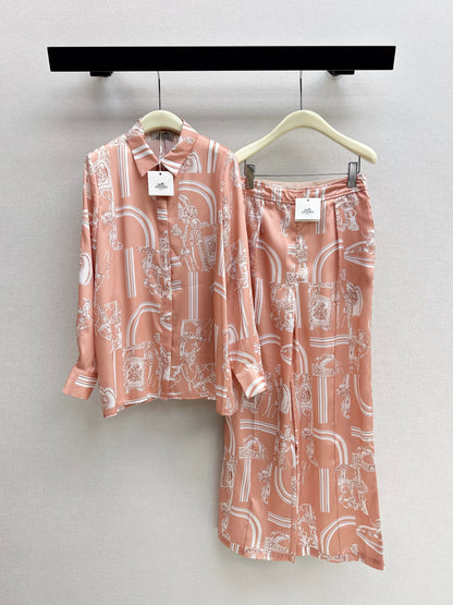 26ss Printed Shirt/Long Pants