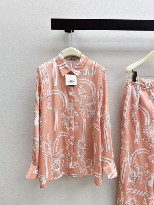26ss Printed Shirt/Long Pants